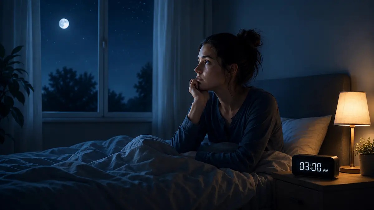 Réveil à 3h du matin : pourquoi ça arrive et comment se rendormir