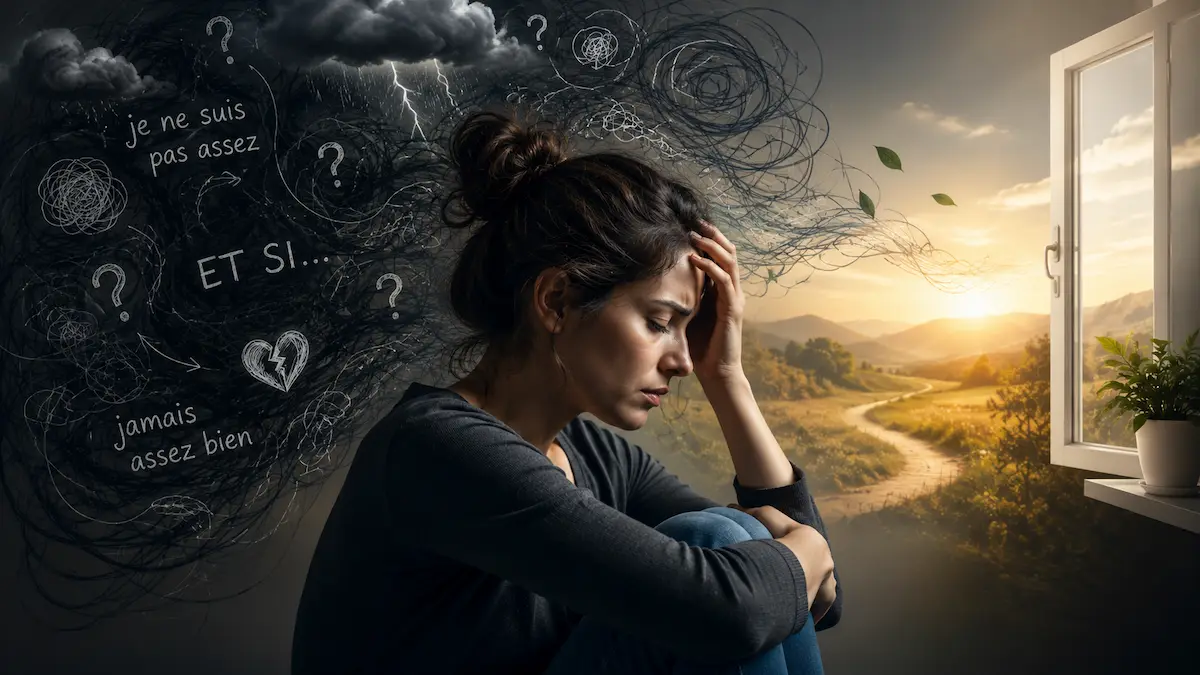 Pensées négatives : pourquoi elles tournent en boucle et comment s&rsquo;en libérer